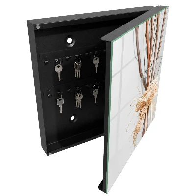 Armoire à clés design Branches dans un vase