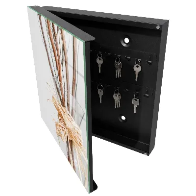 Armoire à clés design Branches dans un vase