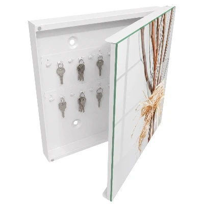 Armoire à clés design Branches dans un vase