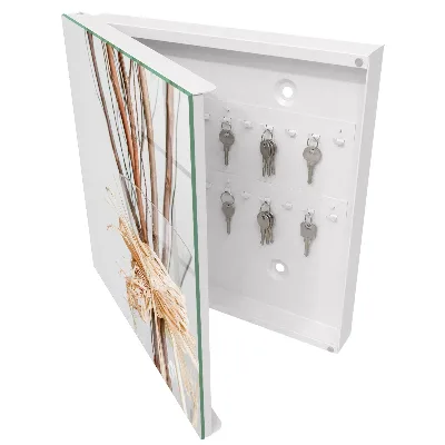 Armoire à clés design Branches dans un vase