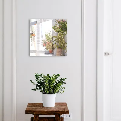 Boîte à clés murale décorative Escaliers avec plantes