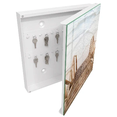 Armoire à clés décorative Paix de la plage