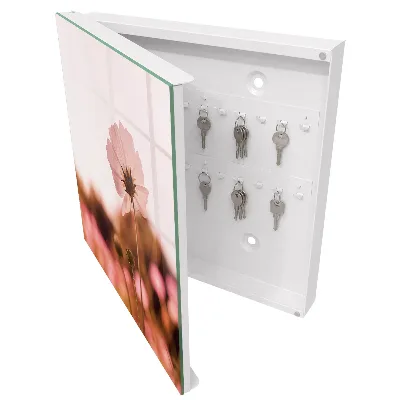 Armoire à clés design Élégance florale