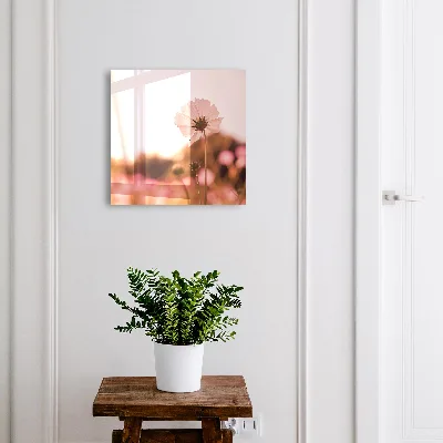 Armoire à clés design Élégance florale