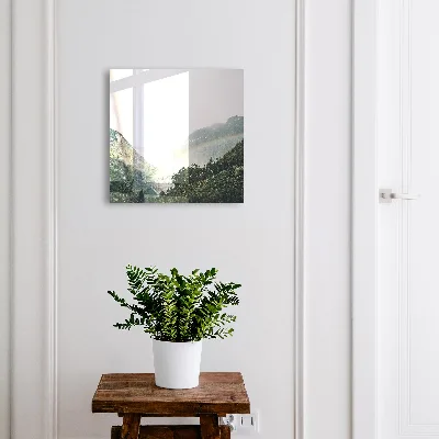 Armoire à clés design Montagnes arc-en-ciel