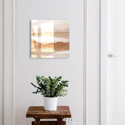 Armoire à clés design Vagues pastel
