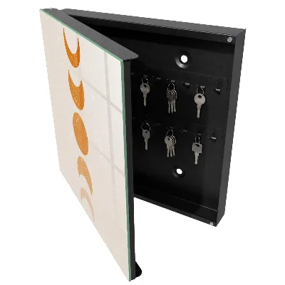 Armoire à clés décorative Phases lunaires