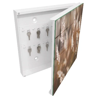 Armoire à clés décorative Herbes dans la prairie