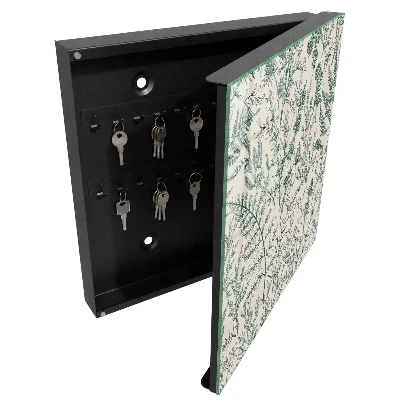 Armoire à clés décorative Motifs végétaux