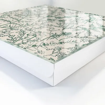 Armoire à clés décorative Motifs végétaux