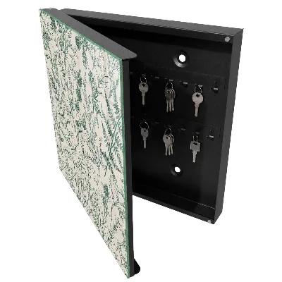 Armoire à clés décorative Motifs végétaux