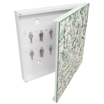 Armoire à clés décorative Motifs végétaux
