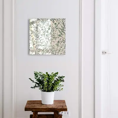 Armoire à clés décorative Motifs végétaux