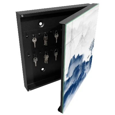 Armoire à clés décorative Montagnes mystérieuses
