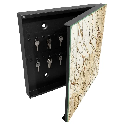 Armoire à clés design Composition abstraite