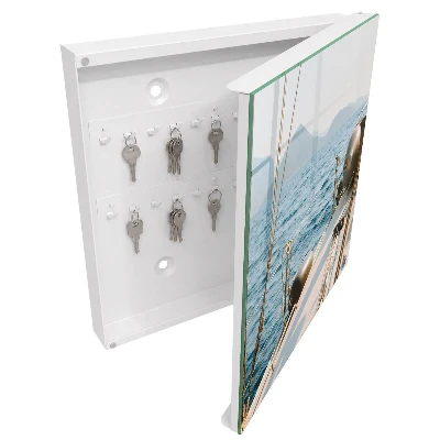 Armoire à clés décorative Voyage en mer
