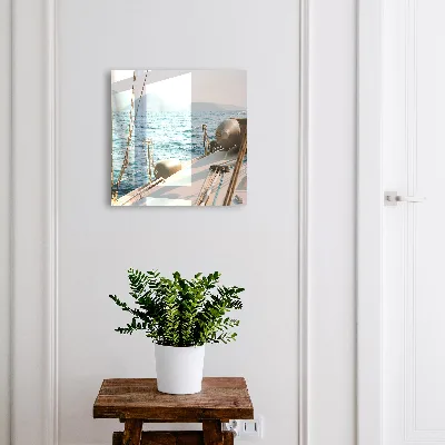 Armoire à clés décorative Voyage en mer