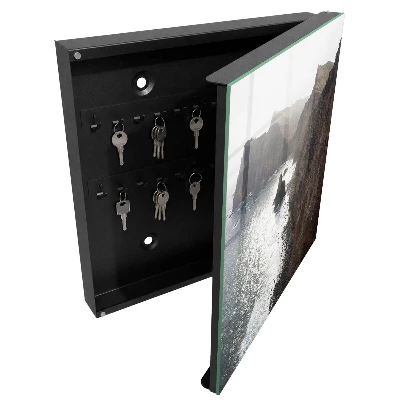 Armoire à clés design Falaises océaniques