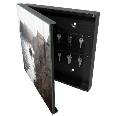 Armoire à clés design Falaises océaniques