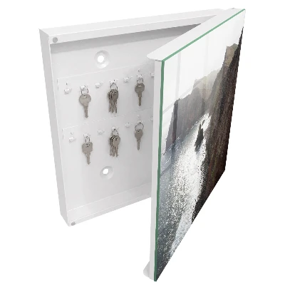 Armoire à clés design Falaises océaniques