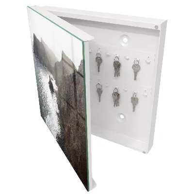 Armoire à clés design Falaises océaniques