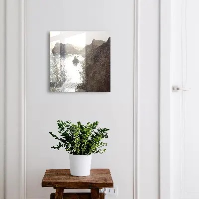 Armoire à clés design Falaises océaniques