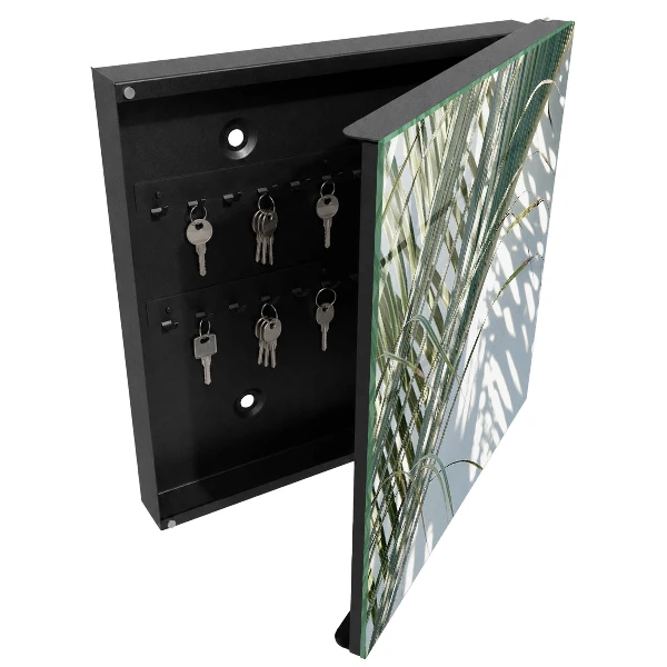 Armoire à clés décorative Palmiers et ombres