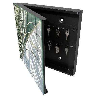 Armoire à clés décorative Palmiers et ombres