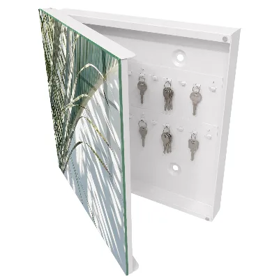 Armoire à clés décorative Palmiers et ombres