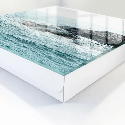 Armoire à clés design Vagues de la mer
