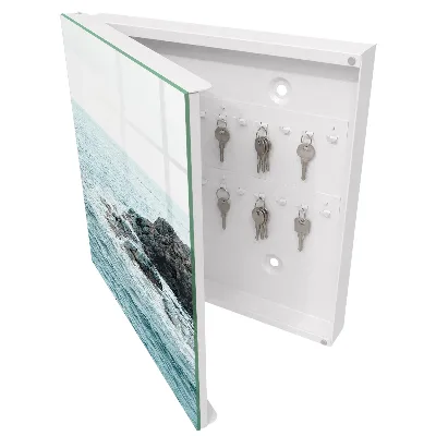 Armoire à clés design Vagues de la mer