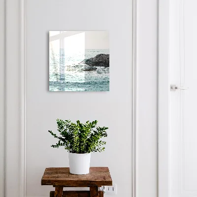 Armoire à clés design Vagues de la mer