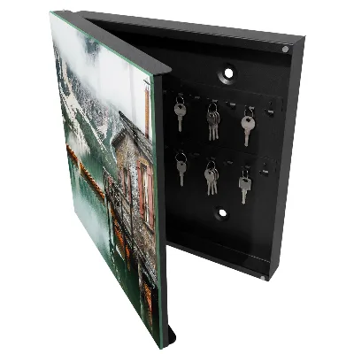 Armoire à clés design Paix de la montagne