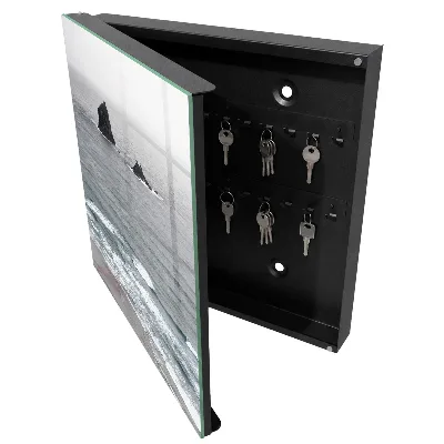 Armoire à clés design Mer de rochers