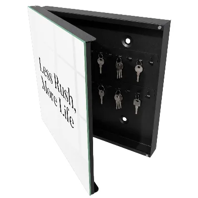 Armoire à clés décorative Moins de stress, plus de vie