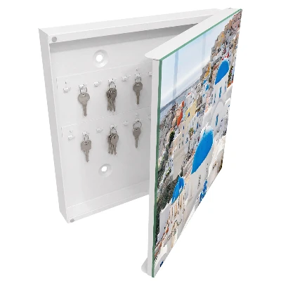Armoire à clés décorative Vues grecques