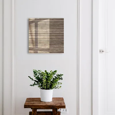 Armoire à clés design Planches de bois