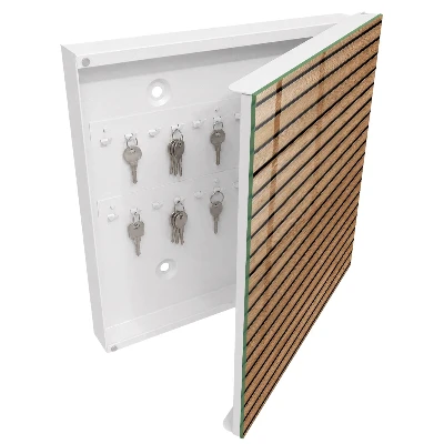 Armoire à clés décorative Panneaux en bois