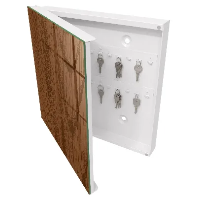 Armoire à clés design Fils de bois