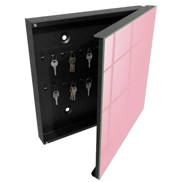 Armoire à clés décorative Rose clair