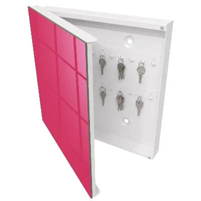 Armoire à clés design Rose énergétique