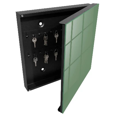 Armoire à clés design Vert délavé