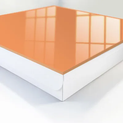 Armoire à clés décorative Orange pastel