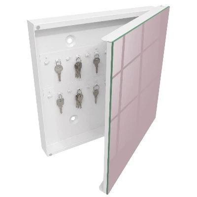 Boîte à clés murale décorative Lilas pastel