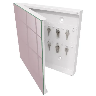 Boîte à clés murale décorative Lilas pastel