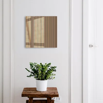 Armoire à clés décorative Rayures minimalistes