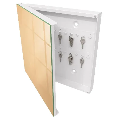Armoire à clés design Beige réconfort