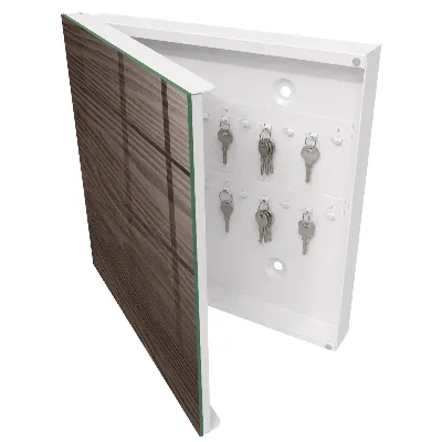 Armoire à clés décorative Structure en bois