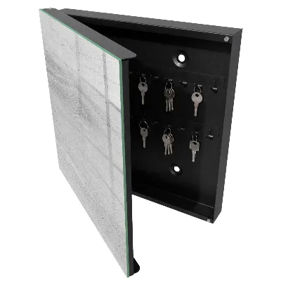Boîte à clés murale décorative Modèles en bois
