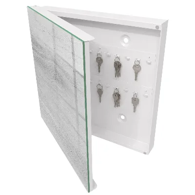 Boîte à clés murale décorative Modèles en bois